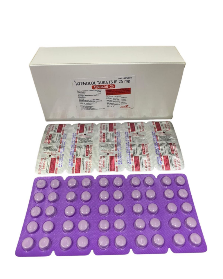 Atenolol Tablets - Aenokon Atenolol Tablets 25 mg