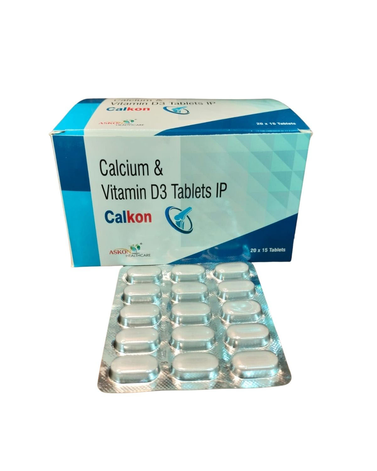 Calcium & D3 Tablets Calkon