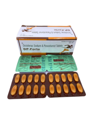 Diclofenac Sodium & Paracetamol Tablets - DP Forte (4)