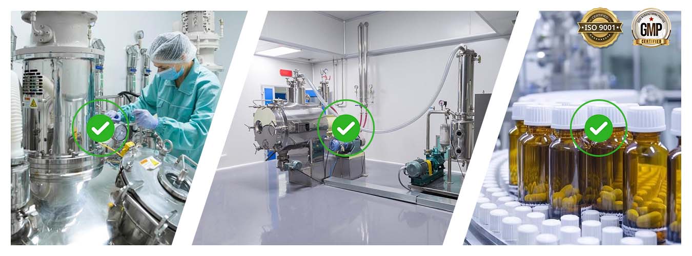 Factory Collage GMP ISO Logo - Askon Healthcare