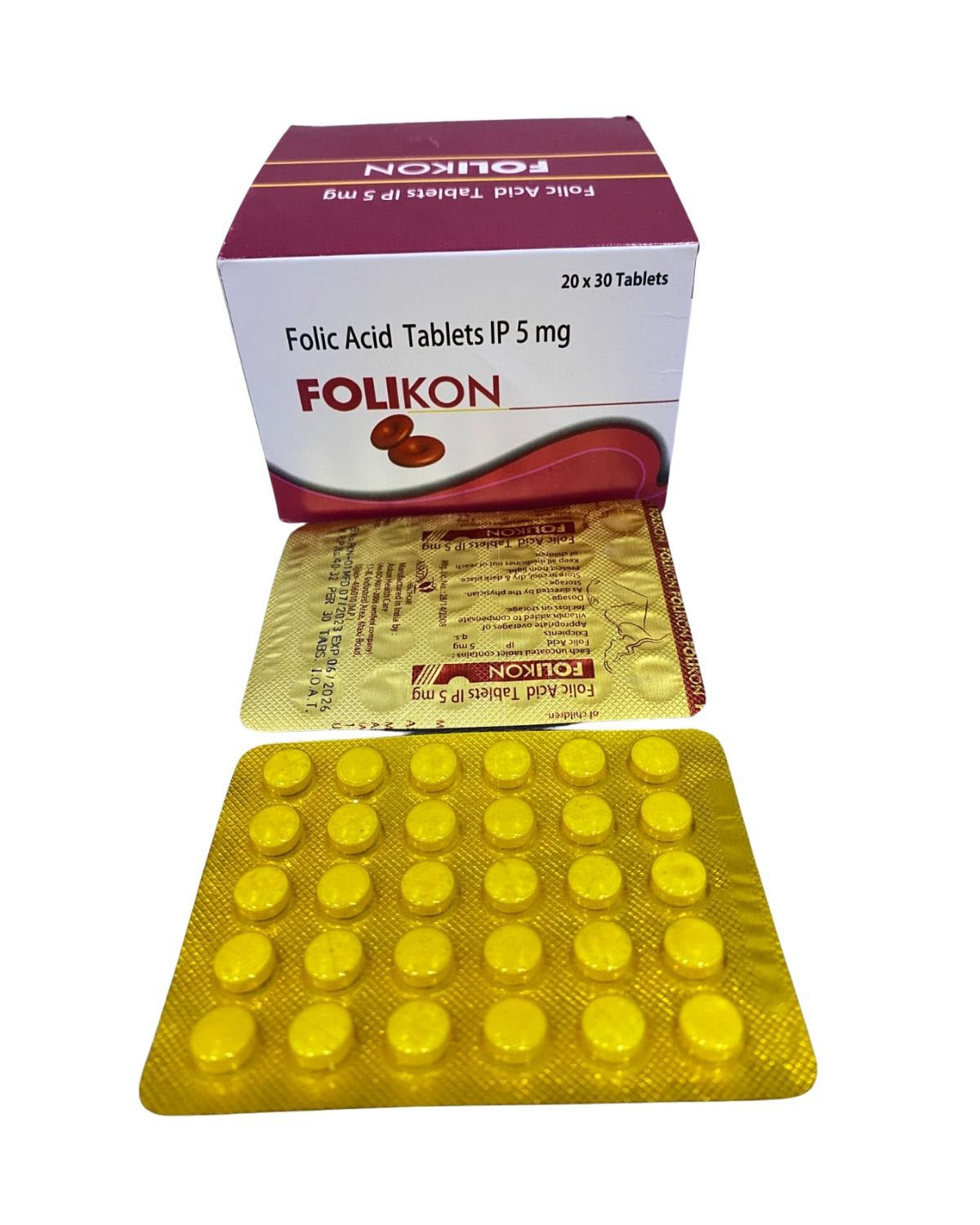 Folic Acid Tablets 5 mg