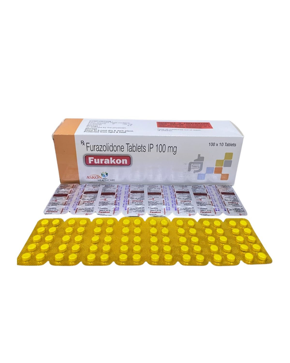 Furazolidone Tablets 100 mg