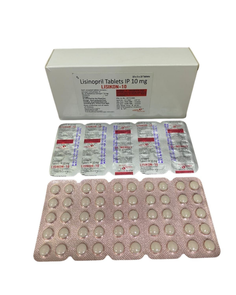 Lisinopril Tablets - Lisikon Lisinopril Tablets 10 mg